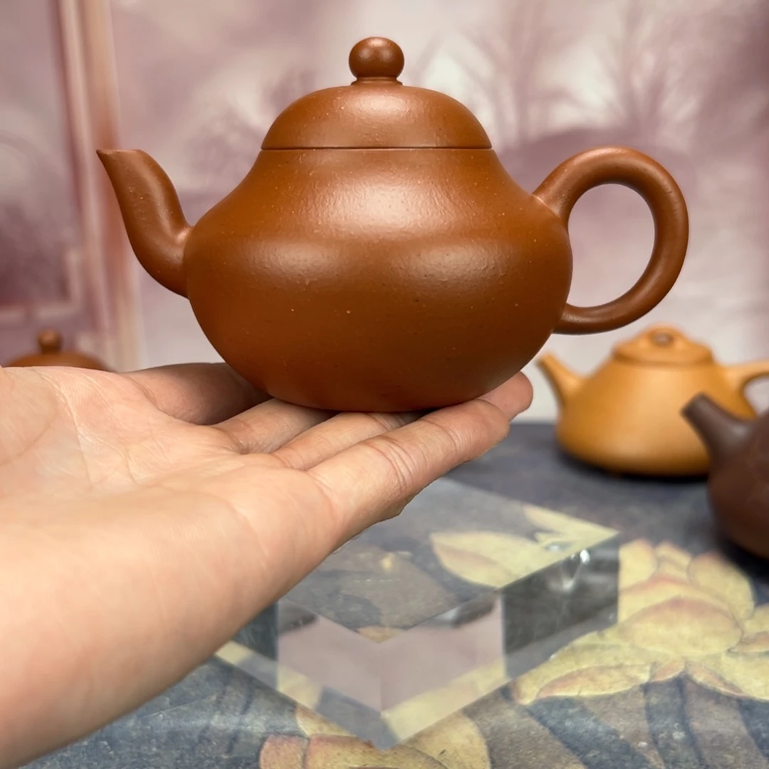 茶壶紫砂洒**泊宜兴紫砂壶全手工制作