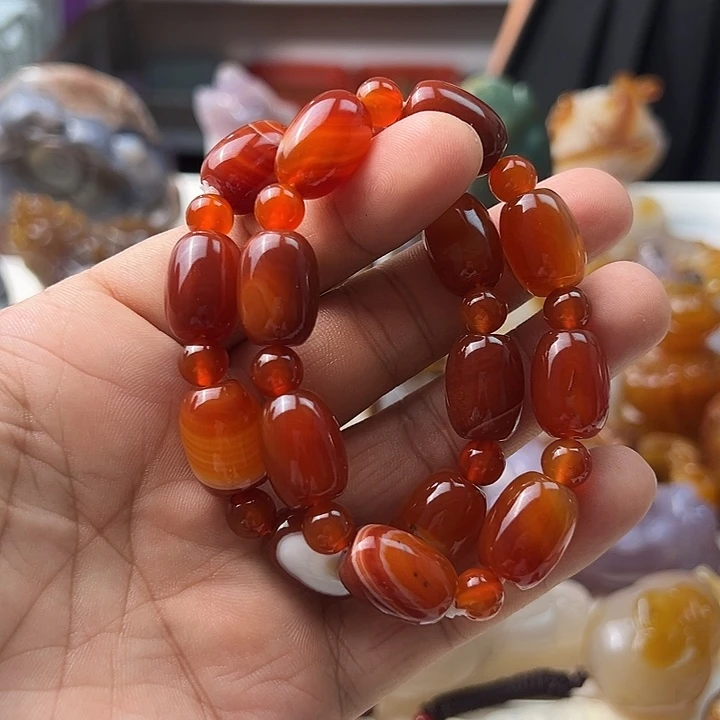 老***3玛瑙/玉髓颈饰未镶嵌