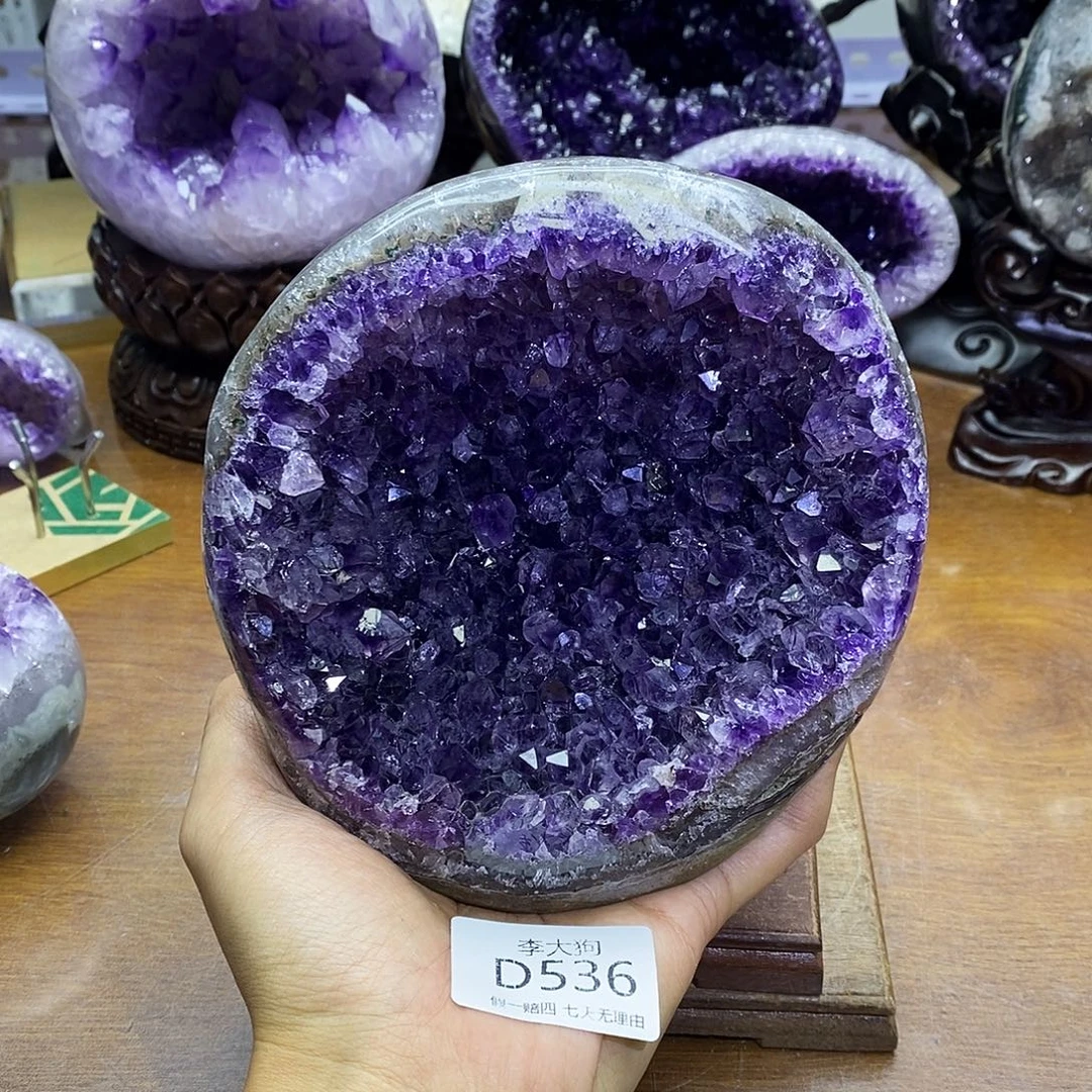 紫晶大型摆件（非配饰）未镶嵌