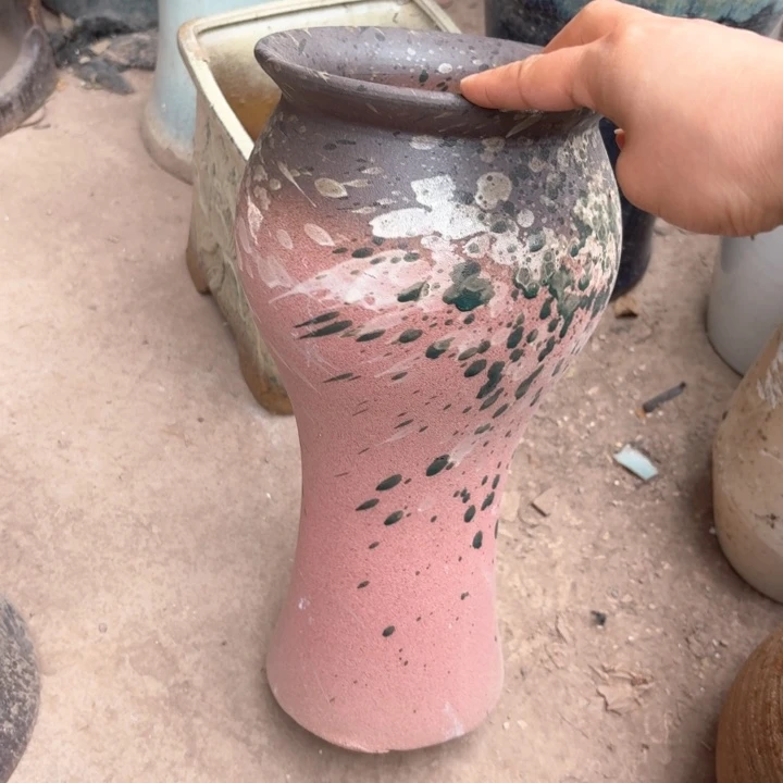 紫砂花盆微瑕15/31有孔
