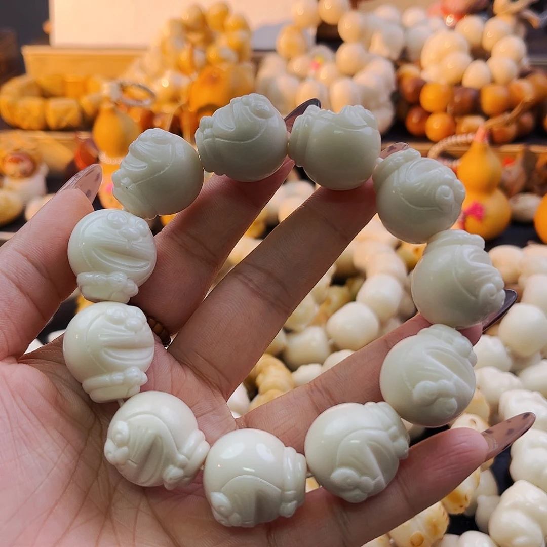 菩提根/象牙果手串哆啦A梦