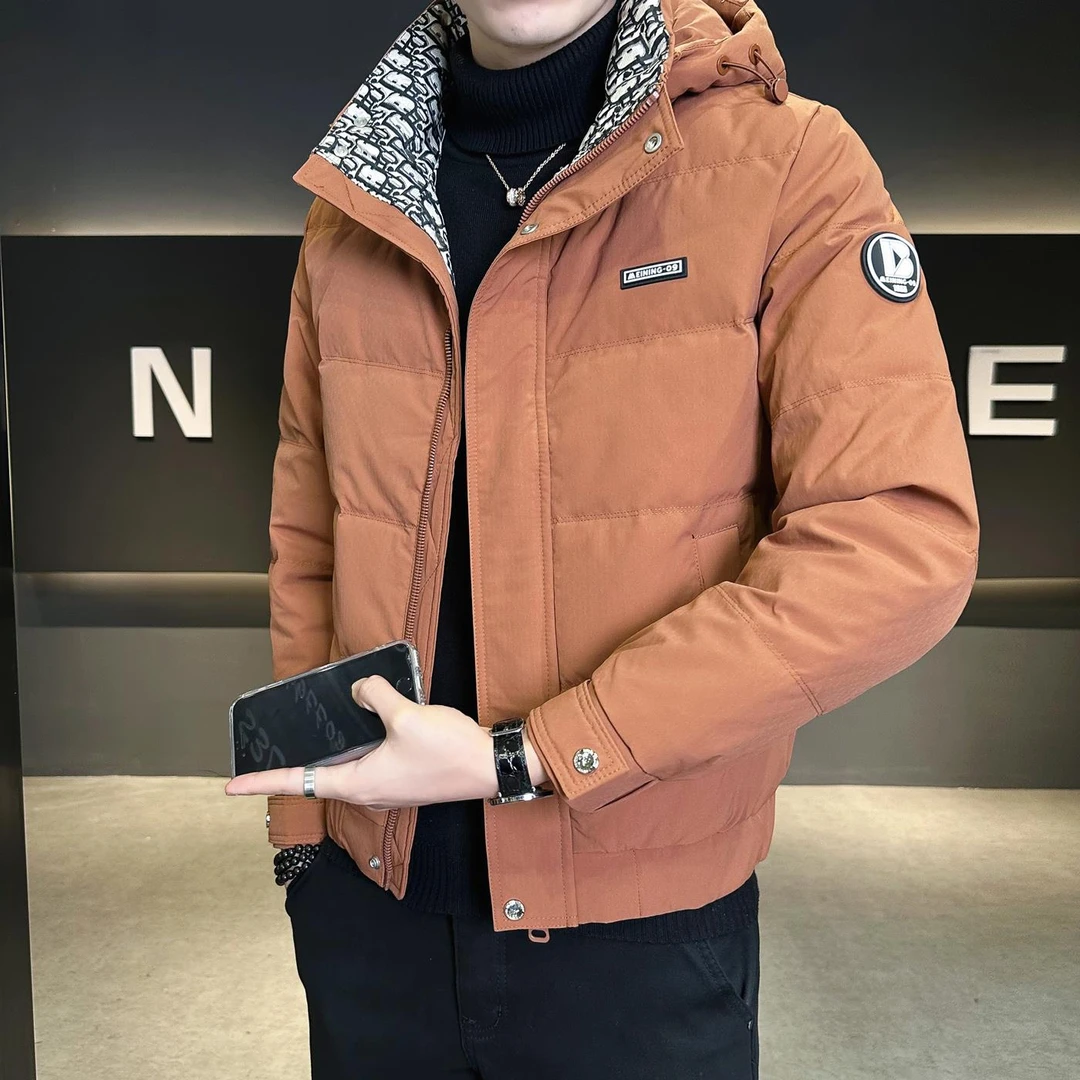 秋冬季新款羽绒服男款爆款2025新款正品男士流行抗寒保暖连帽男装
