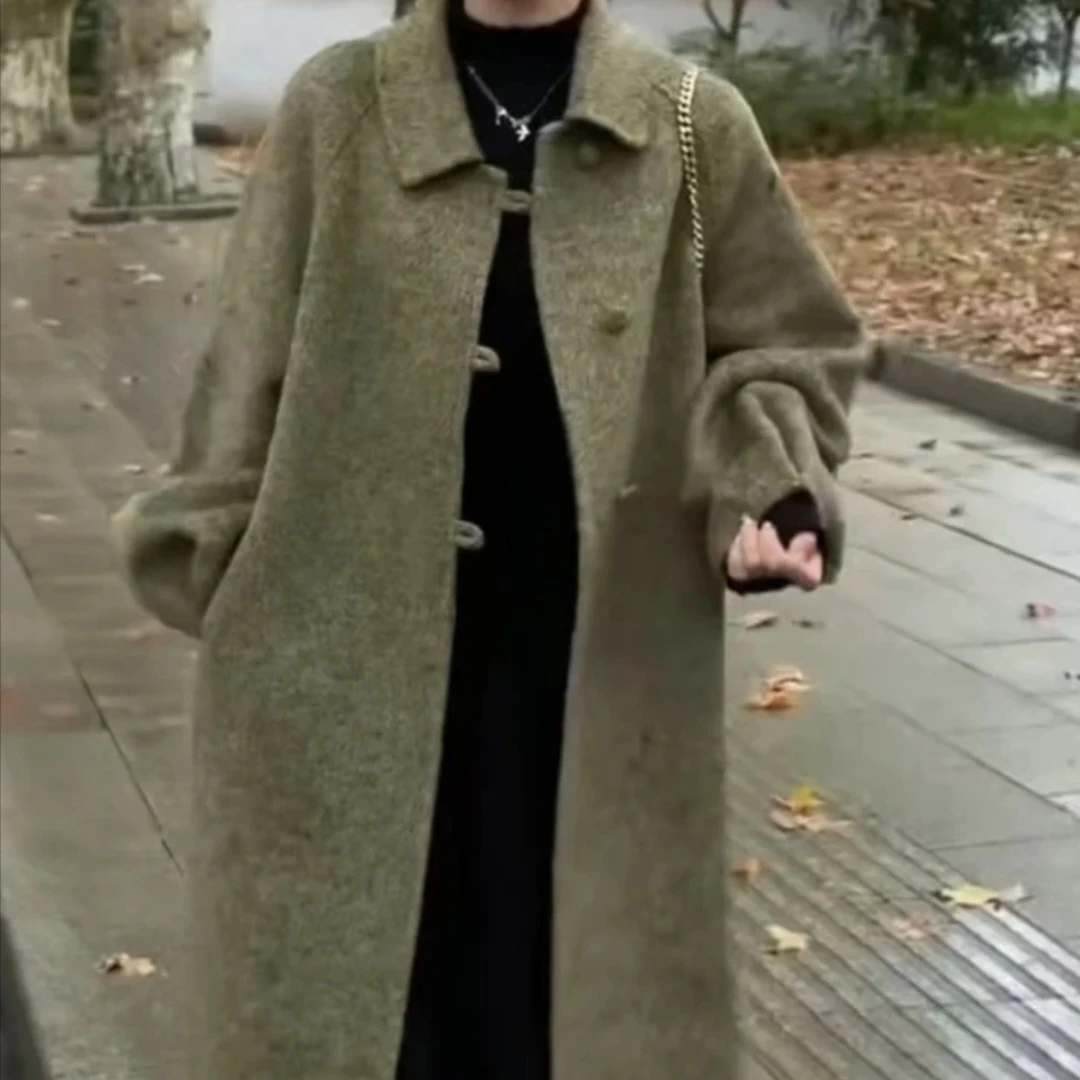 新款秋冬时尚法式气质显瘦女装