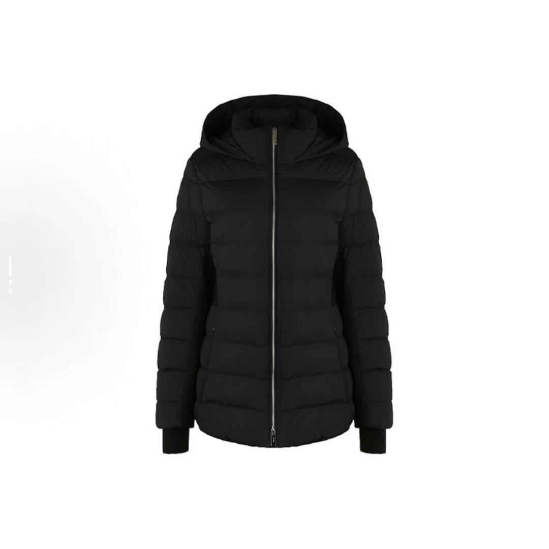 未使用 BURBERRY/博柏利 收腰连帽羽绒服 8018558