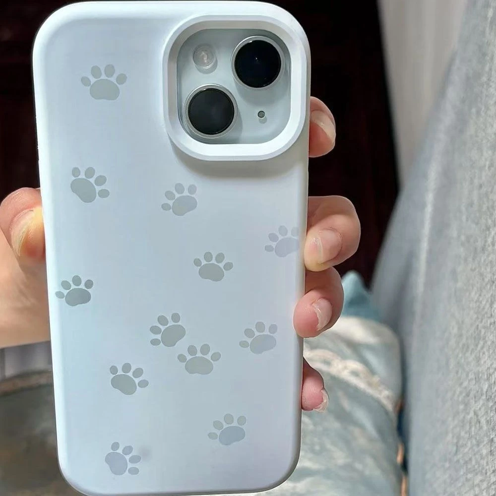 可爱ins猫咪爪爪手机壳iPhone16软壳12苹果15适用13全包11少女14