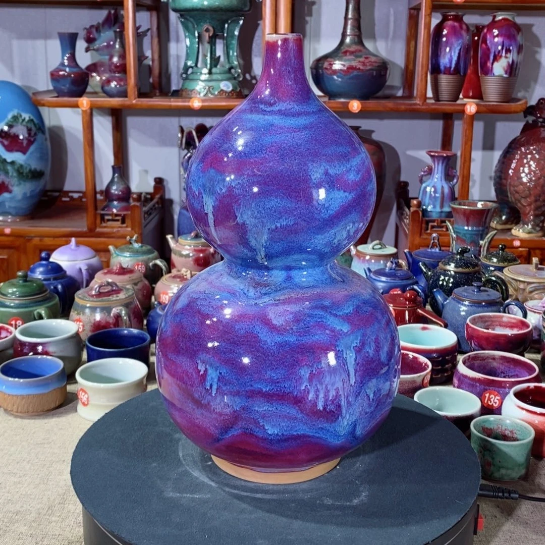 摆件神垕镇原产地钧瓷！