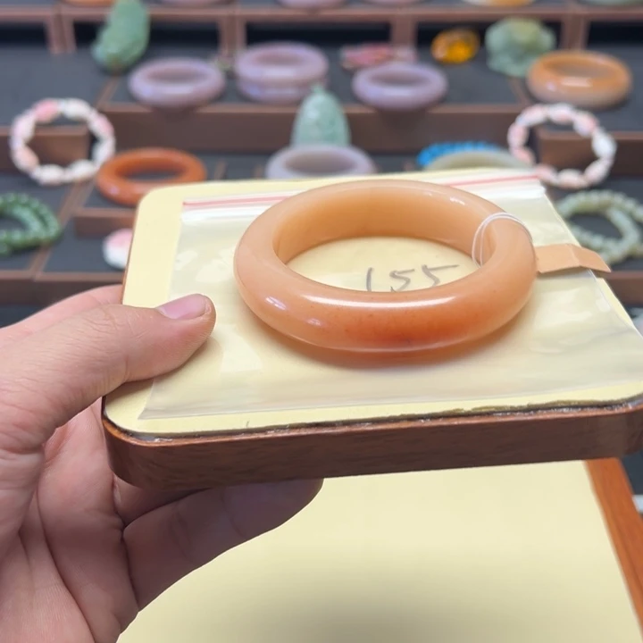 奶***宝石英质玉合金手镯155