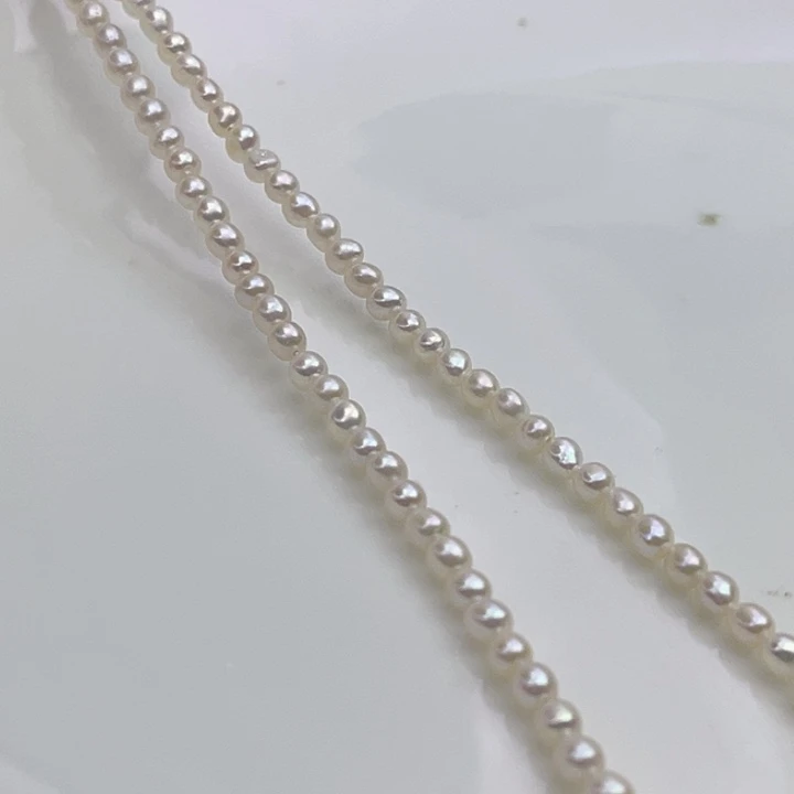 银S925镶嵌淡水珍珠颈饰