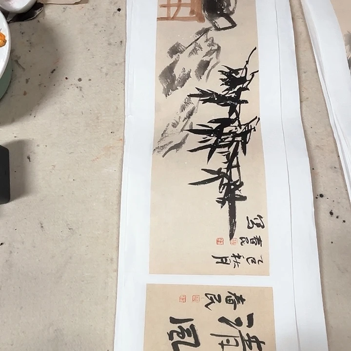国画蒋春民国画组作品