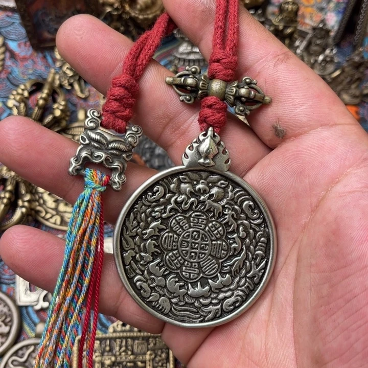 贝***哥藏式风格九宫八卦牌