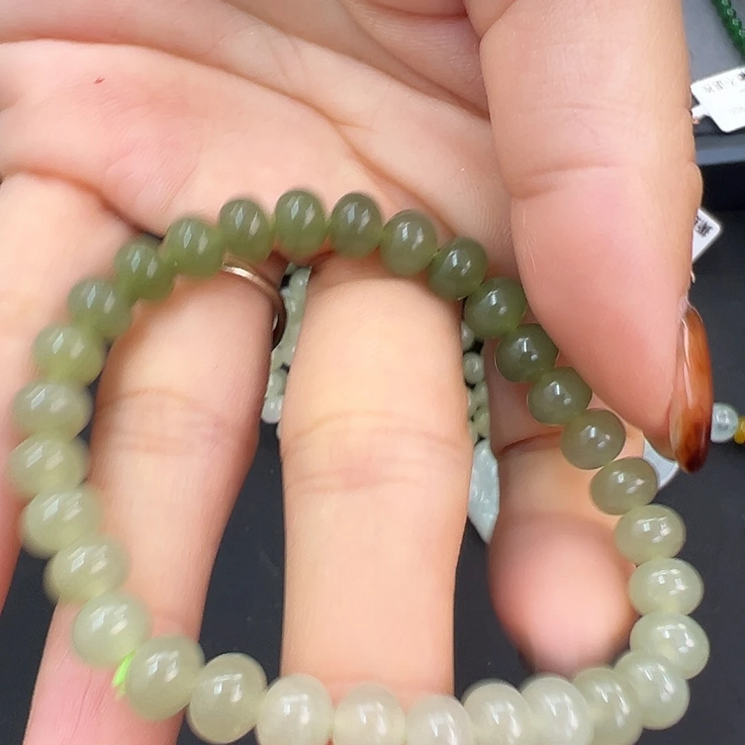翡翠未镶嵌手镯手串