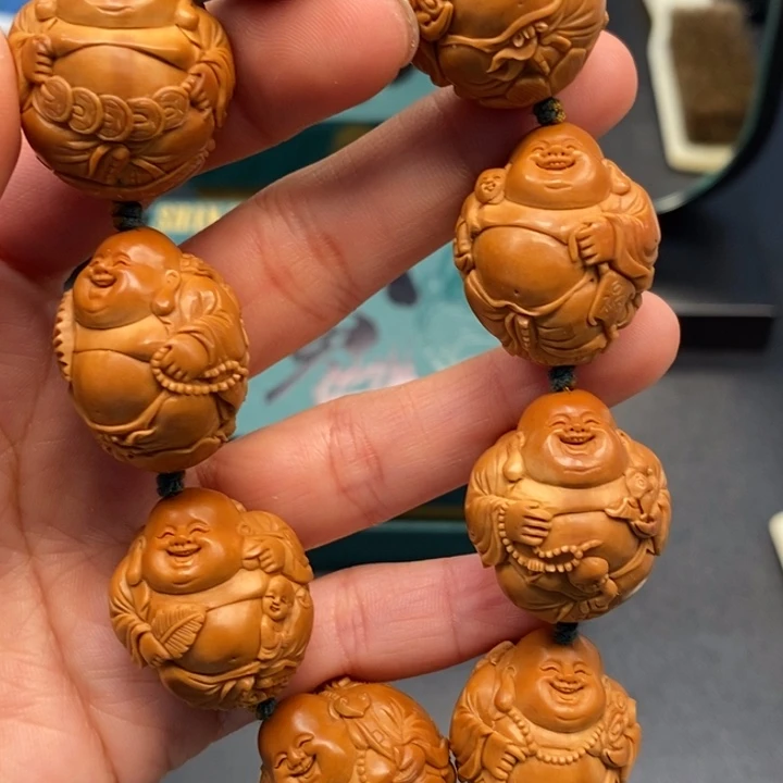 橄榄核手串/手链五子弥勒