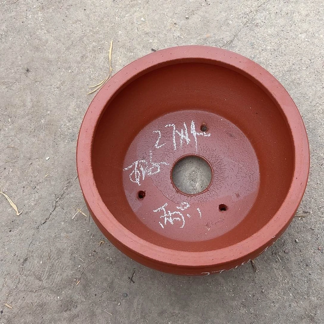 宜兴紫砂花盆，现货发