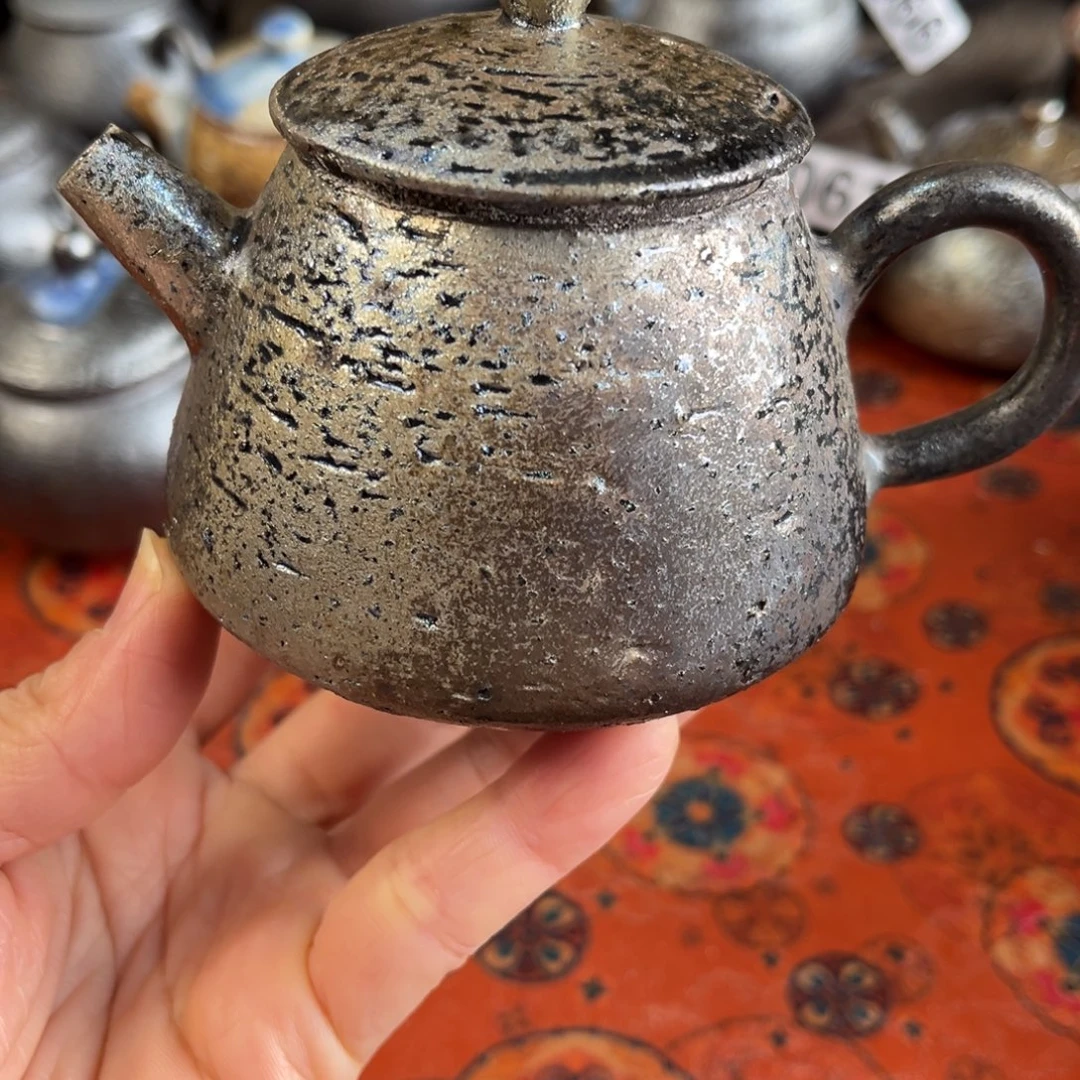 柴烧茶器主人杯杯柴烧