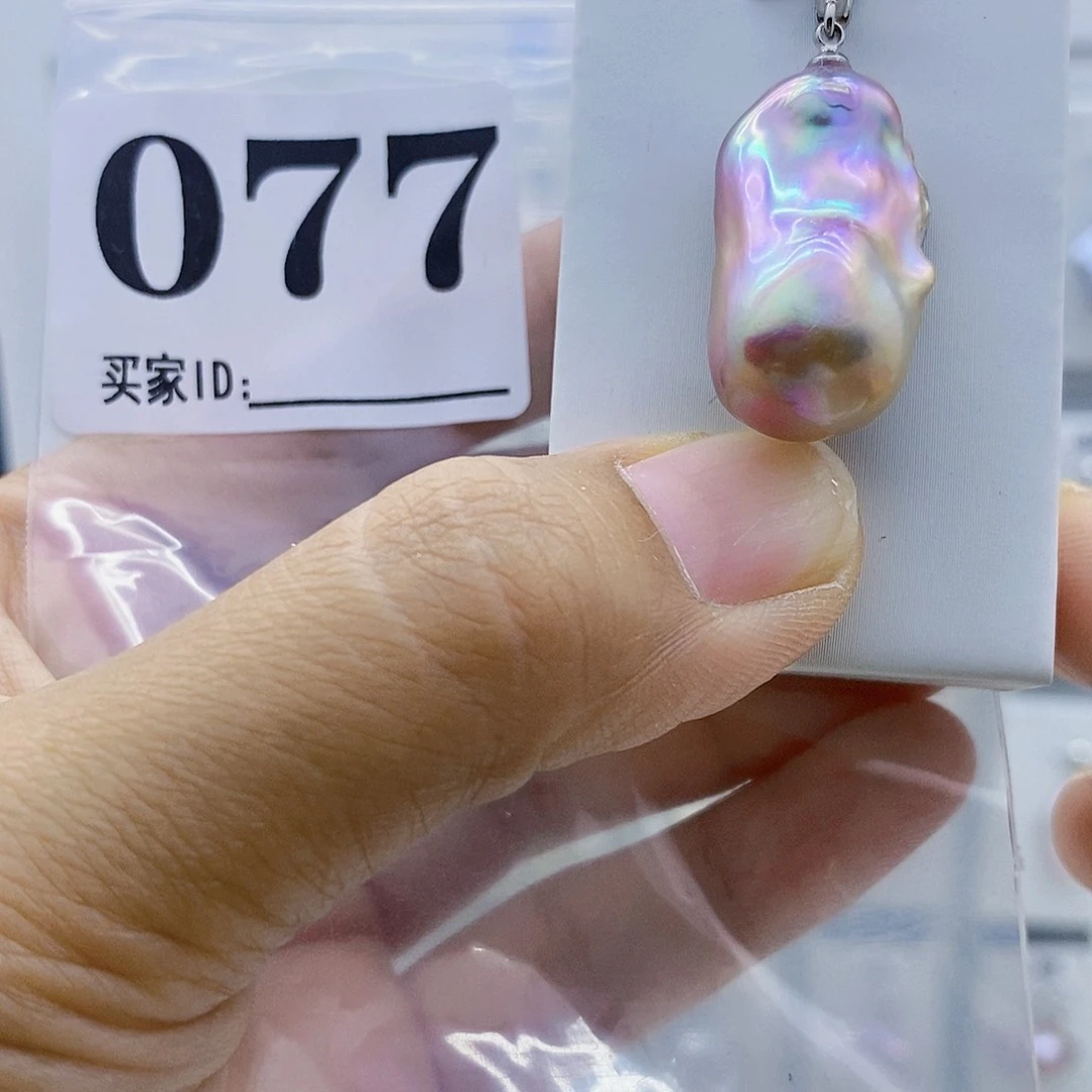 淡水珍珠颈饰钛钢