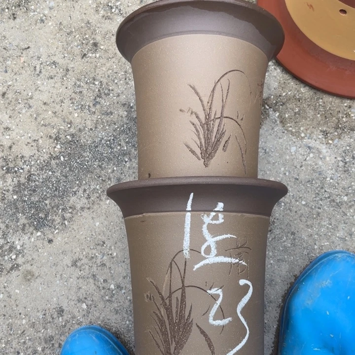 紫砂花盆紫砂的颜色