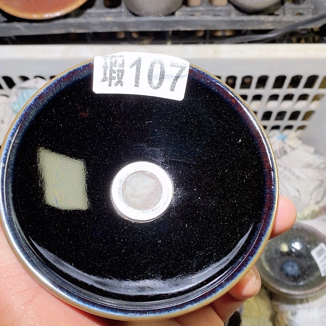 茶盏微瑕建盏主人杯子