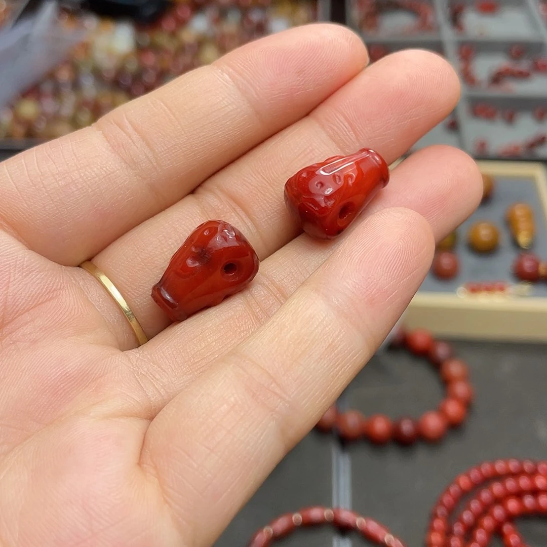 未镶嵌单珠多样性发1南红玛瑙  10