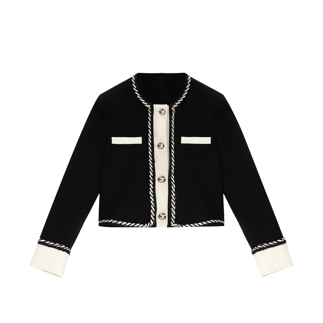 安安推荐【小香世界】潮流街头时尚短款外套WTS31100N