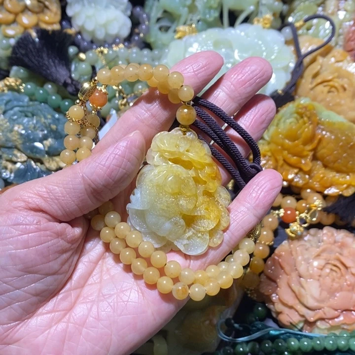岫玉岫玉吊坠未镶嵌