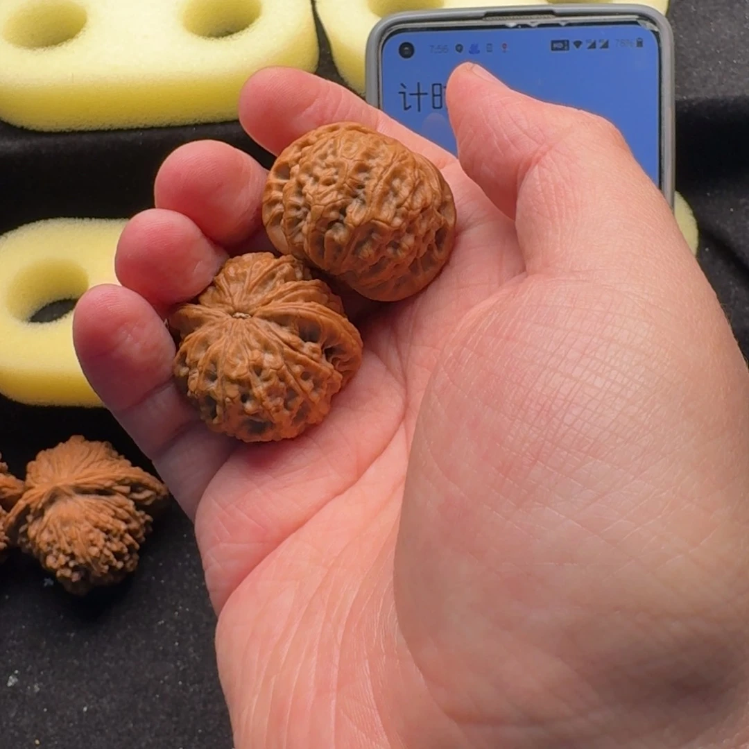 文玩核桃吊坠楸*35核王