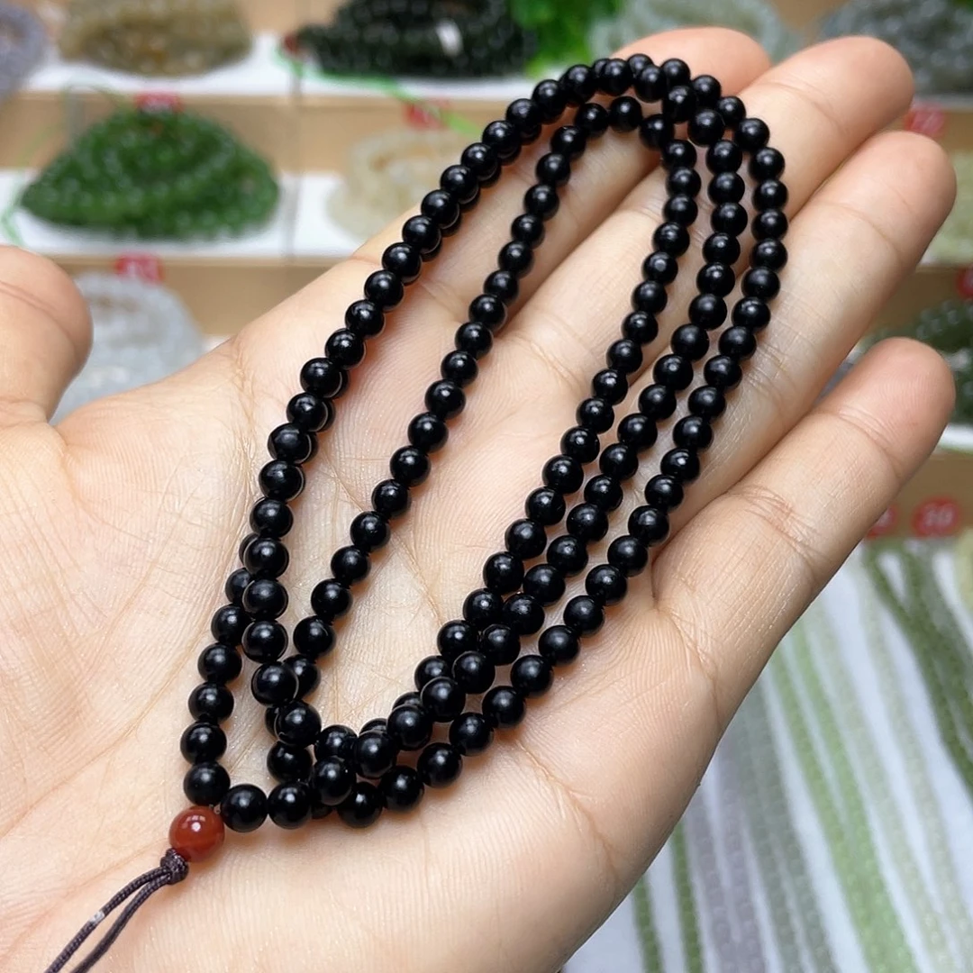 和田玉颈饰未镶嵌4mm