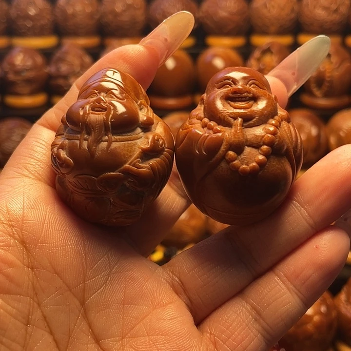 把件橄榄核橄榄雕刻