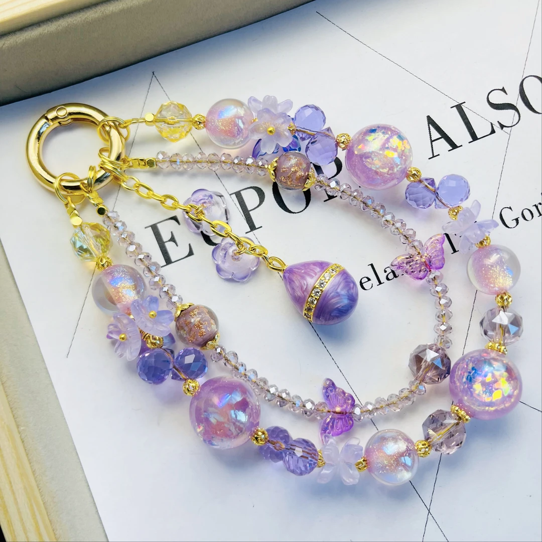 千树手机链  包链 钥匙扣 2025网红时尚爆款 挂饰通用防摔手提