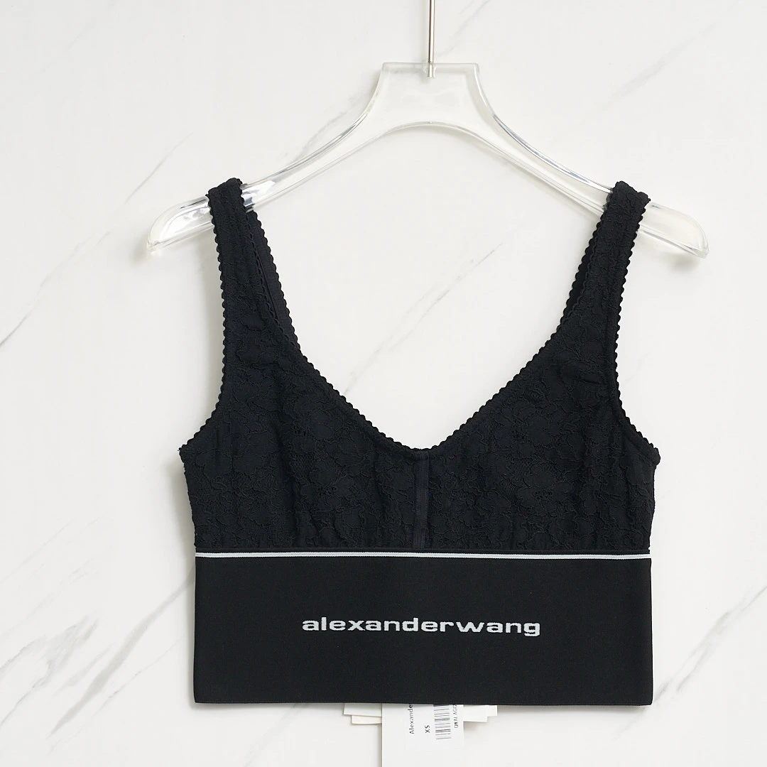 全新未使用  【瑞池女装】Alexander Wang字母刺绣背心/AGGU00593