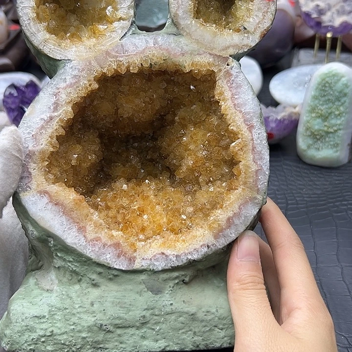 水晶珠宝半成品未镶嵌