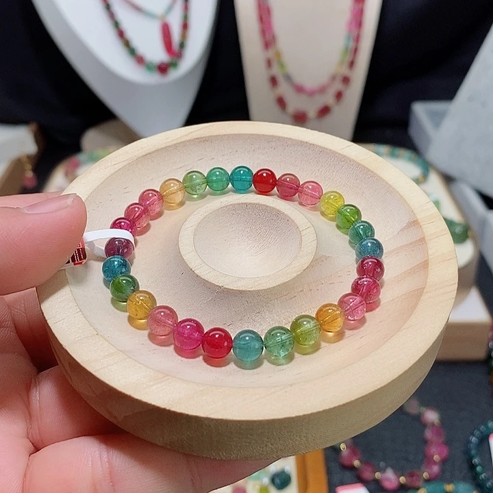 碧玺手链未镶嵌碧玺手链