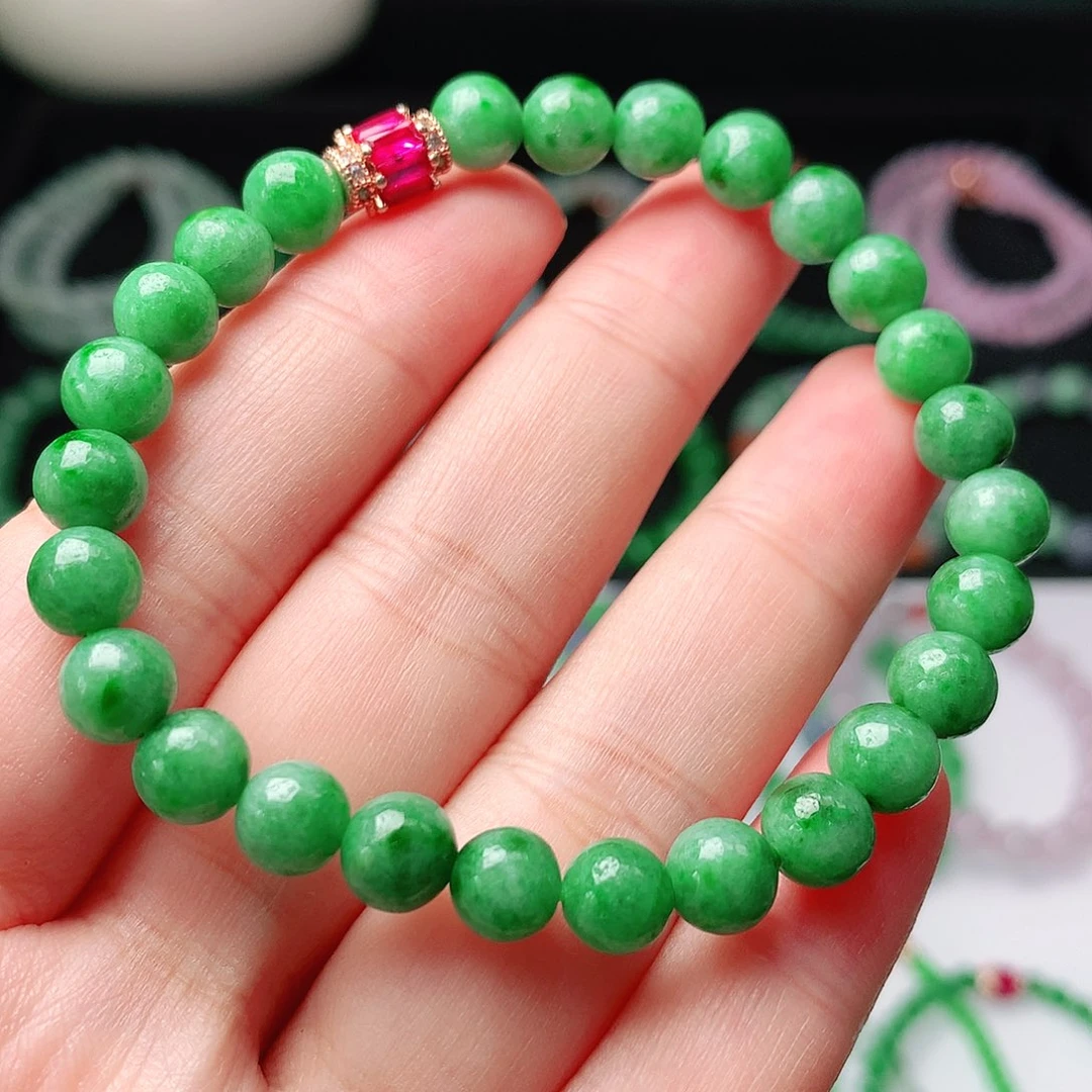 未镶嵌手链翡翠翡翠