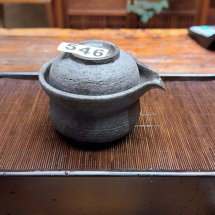 纯手工制作粗陶茶具