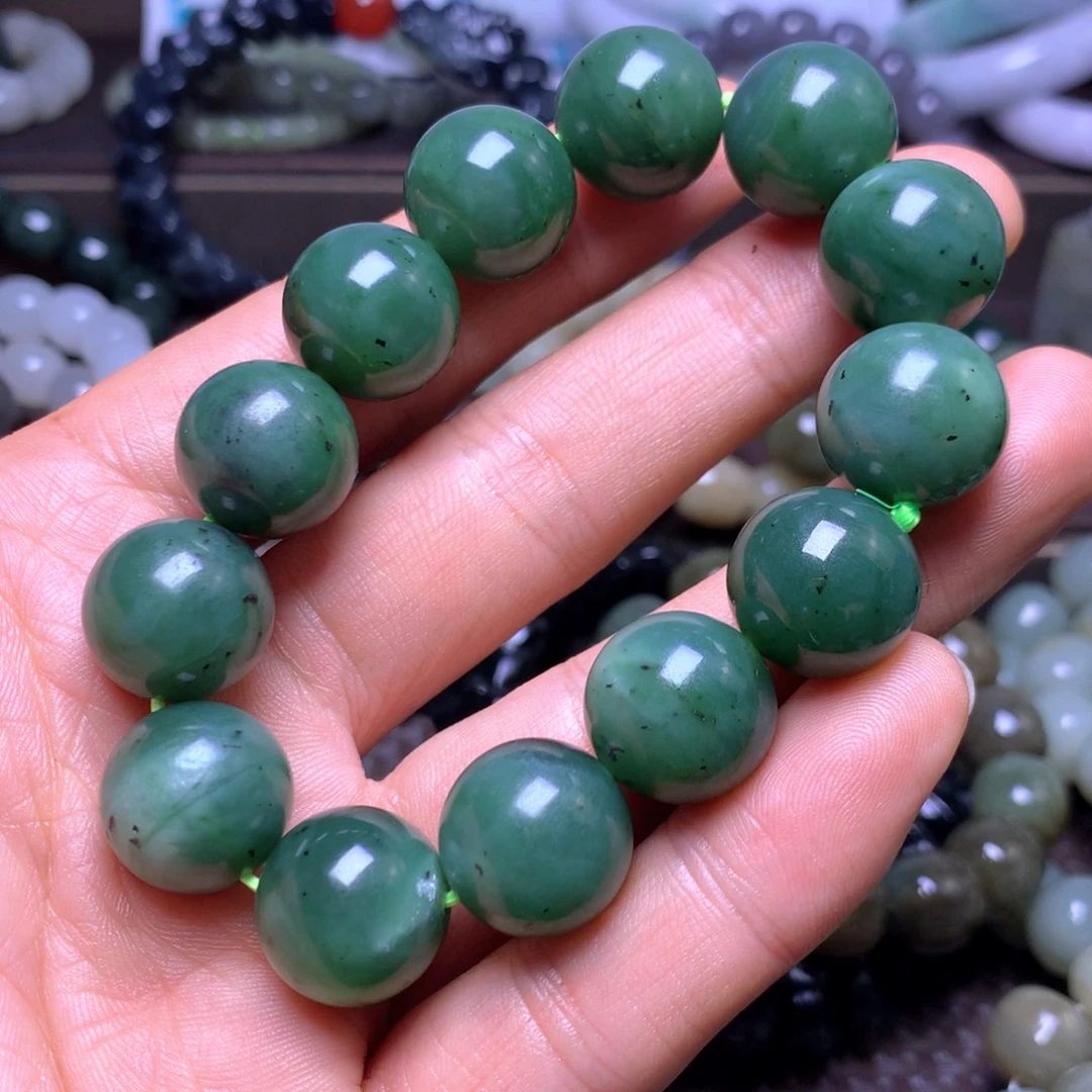 和田玉未镶嵌手串