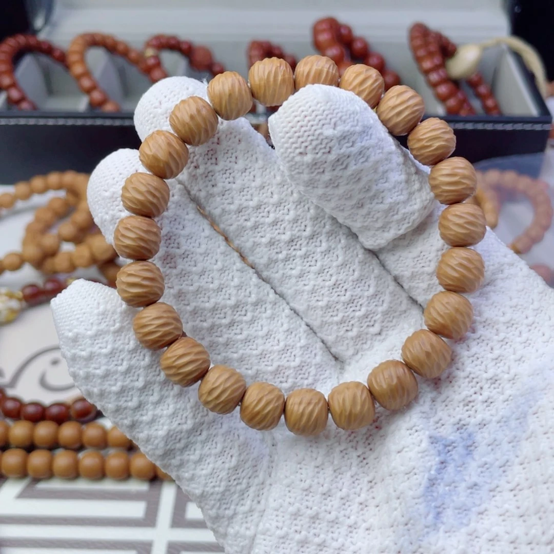 猴头核桃手串临*全品云锦8号