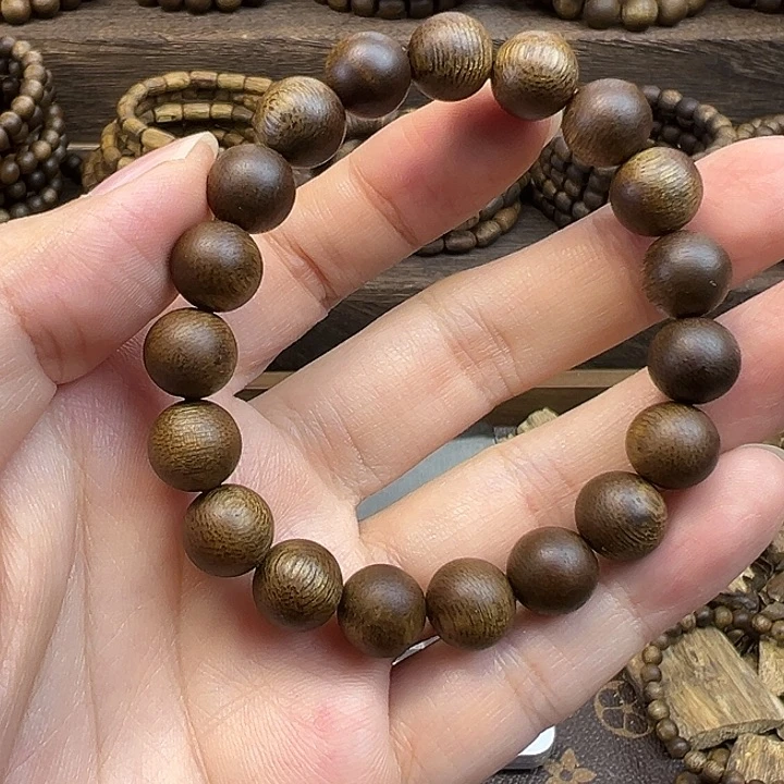 沉香沉香碎屑10圆珠单圈10克