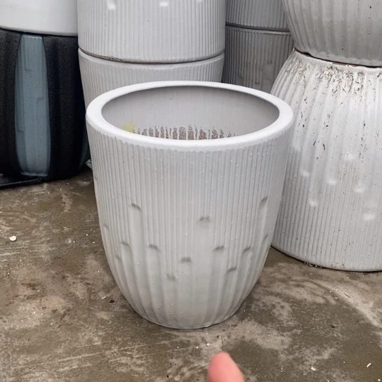 白钢琴大号口32高36