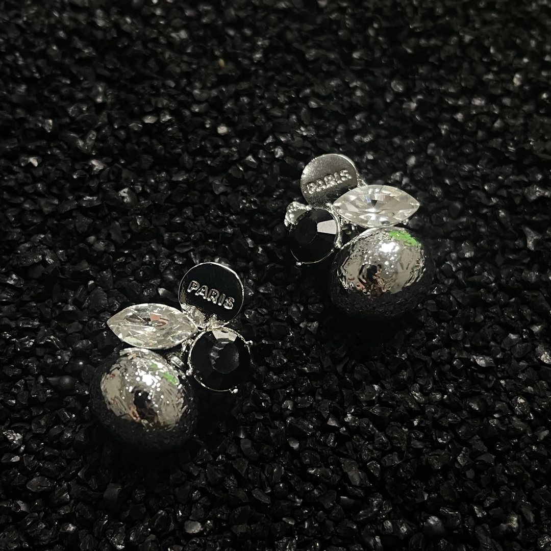 铜合金合成锆石耳饰 岩朵饰品-1217-时尚耳饰-3