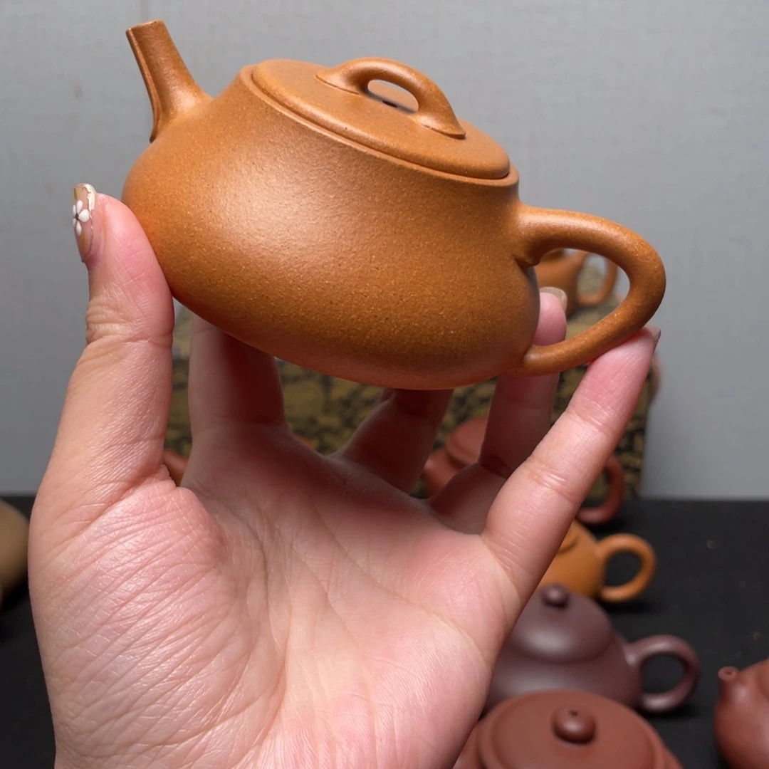 紫砂壶全手工黄金段