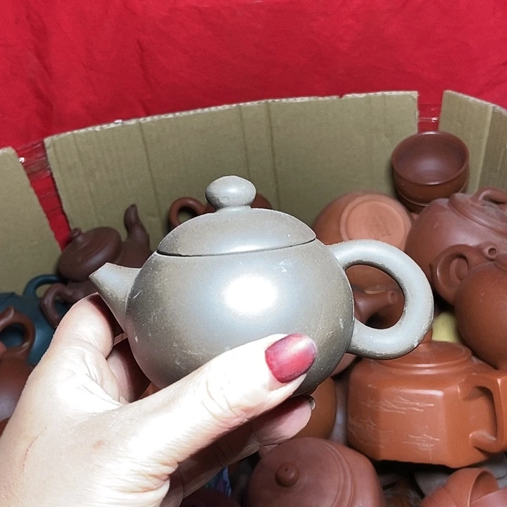 全手工制作宜兴紫砂茶壶