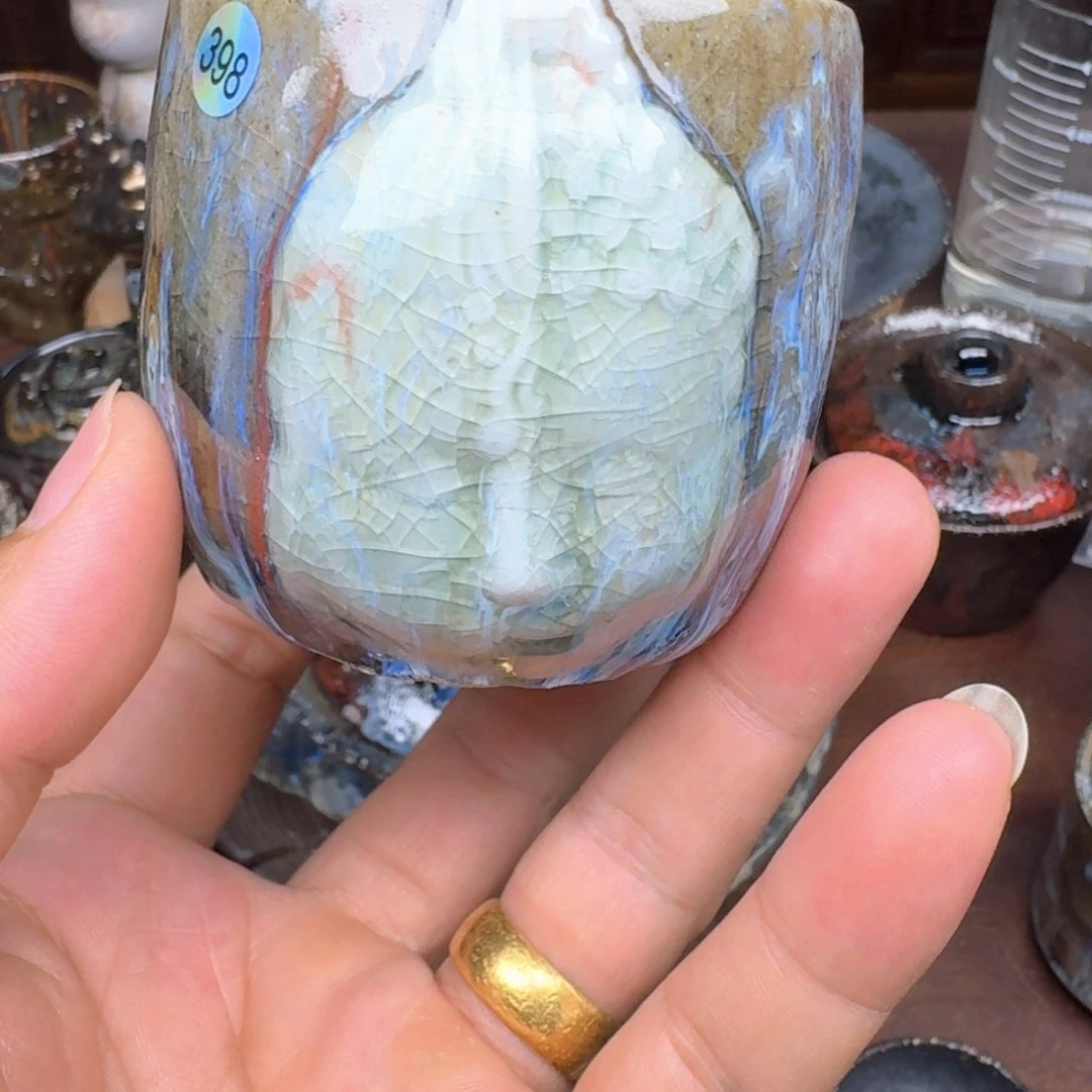 碟白***念非遗传承老叶柴烧398