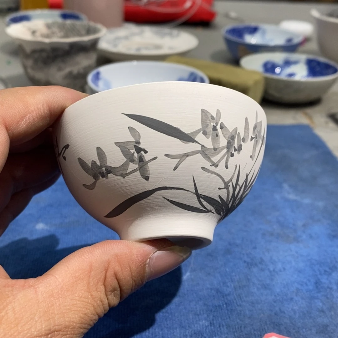 瓷片业青花1234567654322234445