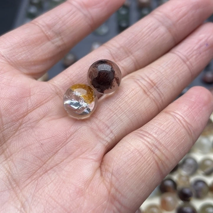 爱***酱纯天然幽灵碧玺（处理）