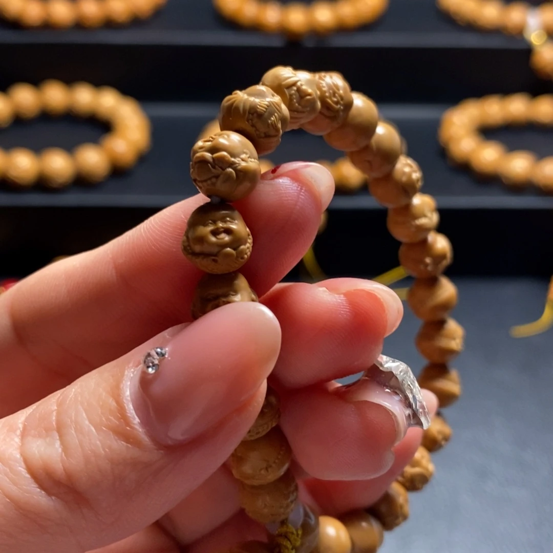 猴头核桃手串地主弥勒0.8+9+