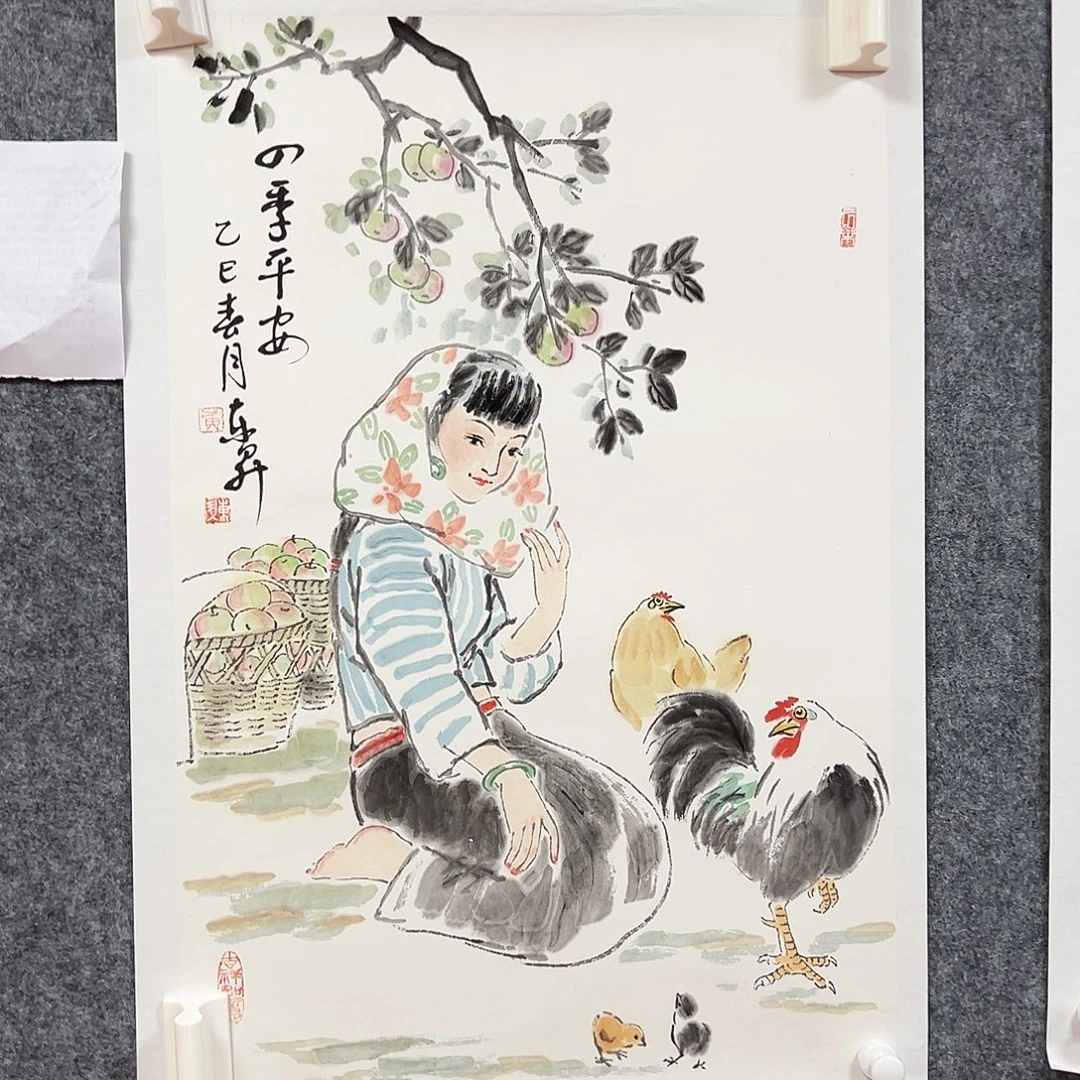 书法卢东升亲笔手绘
