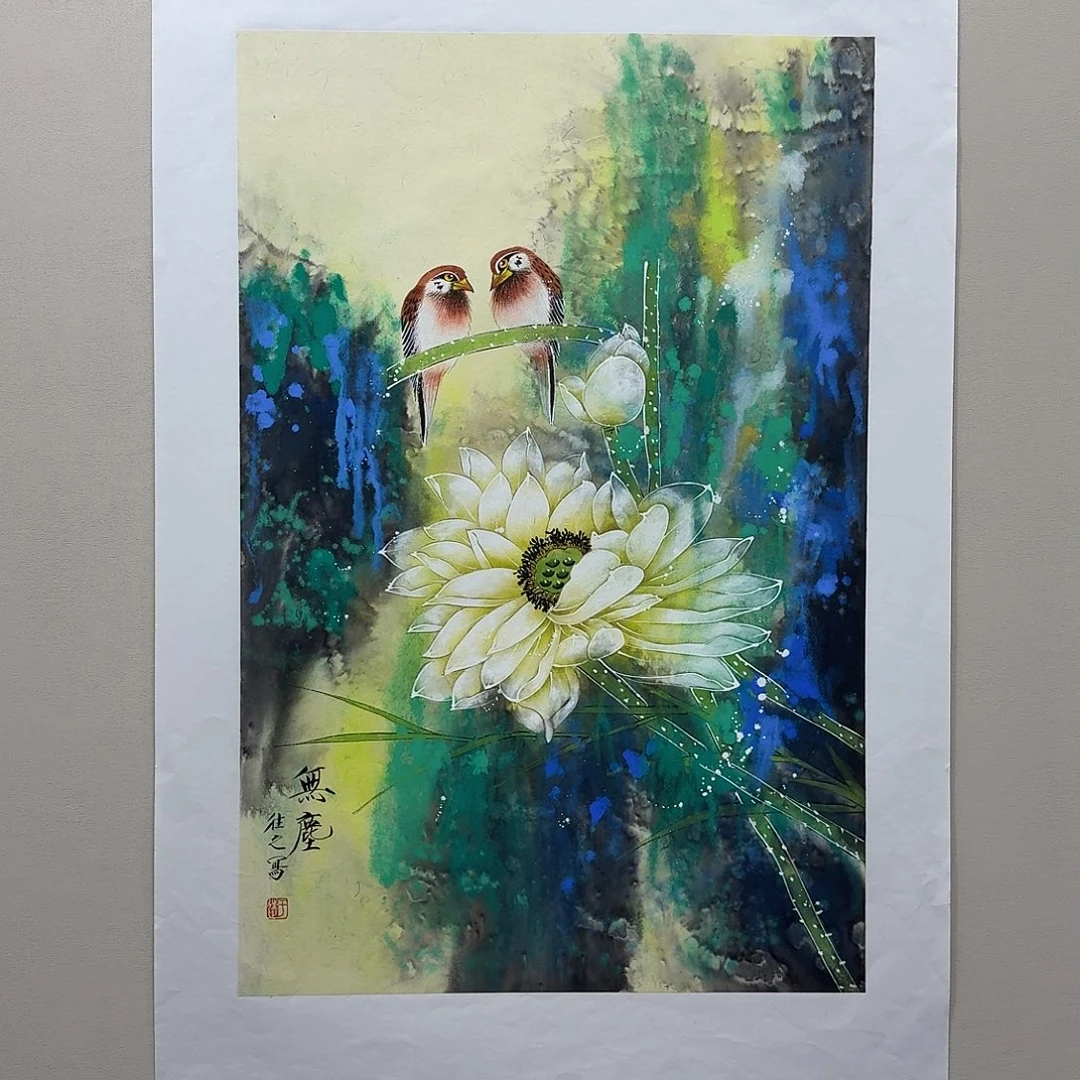 国画精品纯手绘69×46