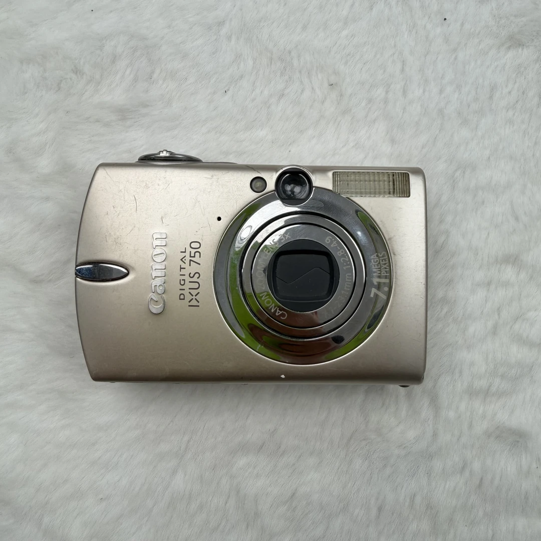 9新 Canon/佳能 ixus750 金色冷白皮有氛围感 全套配件齐全