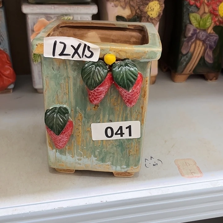 粗陶材质多肉花盆