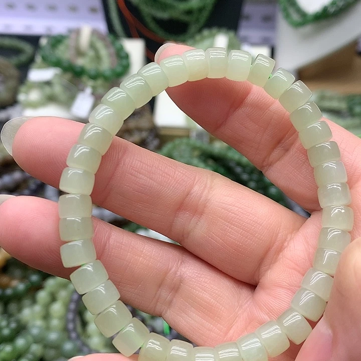 【闪购商品】和田玉手链未镶嵌7