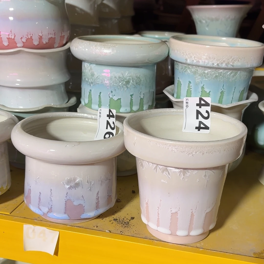 ****࿐景德镇多肉花盆426+424